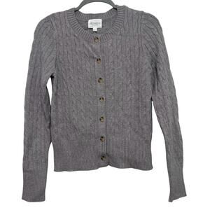 Pinque women’s NWT’s Artoie fitted cable knit cardigan. Size small